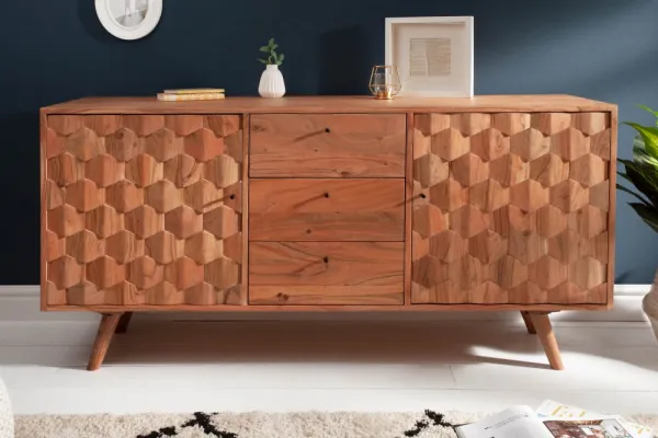 LuxD Dizajnová komoda Kamryn 145 cm