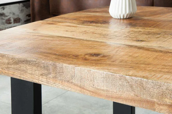 LuxD Konferenčný stolík Thunder II 100 cm mango