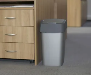 CURVER FLIPBIN 31351 Odpadkový kôš 25l - sivý