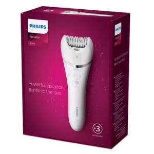 Philips Epilátor pre mokré a suché holenie 3v1 BRE700/00, Series 8000