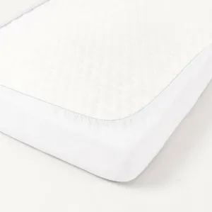 BABYMATEX - Plachta nepremokavá s gumičkou Tencel 70x140 cm biela