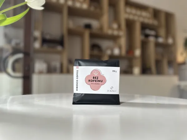 Káva DIBOSCo - Bezkofeínová Veľkosť balenia: 1000g, Typ mletia: Zrnková