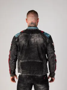Pánska bunda CIPO & BAXX CJ300 BLACK Farba: Čierna, Konfekčná veľkosť: S