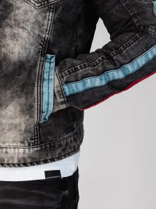 Pánska bunda CIPO & BAXX CJ300 BLACK Farba: Čierna, Konfekčná veľkosť: S