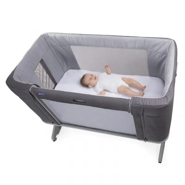 Postieľka Chicco Next2Me Forever - Moon Grey