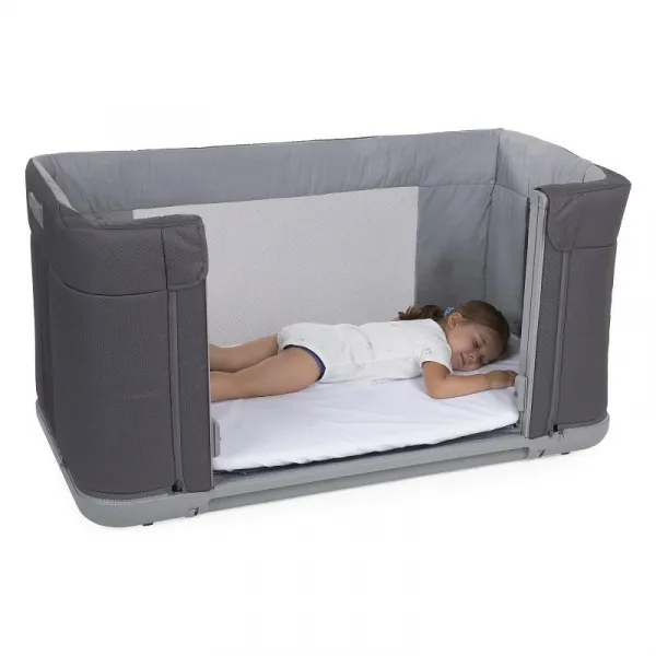Postieľka Chicco Next2Me Forever - Moon Grey