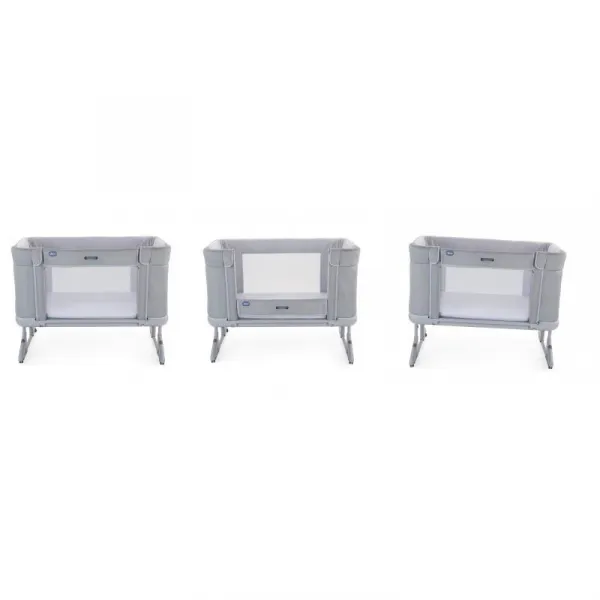 Postieľka Chicco Next2Me Forever - Moon Grey