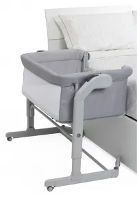 Chicco Postieľka Next2Me Magic Evo - Grey Mist