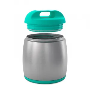 Chicco termoska na príkrmy nerez 350 ml zelená