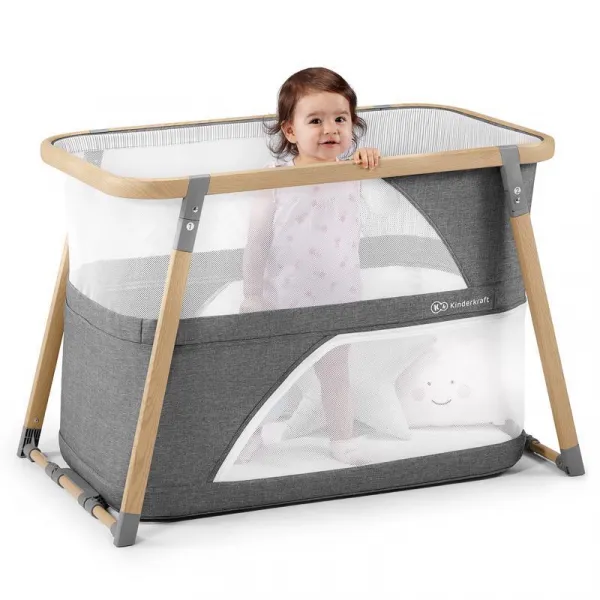 Multifunkčná postieľka Kinderkraft Sofi 4v1 Gray