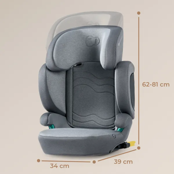 Autosedačka Kinderkraft Xpand 2 i-Size Farba: Rocket Grey,