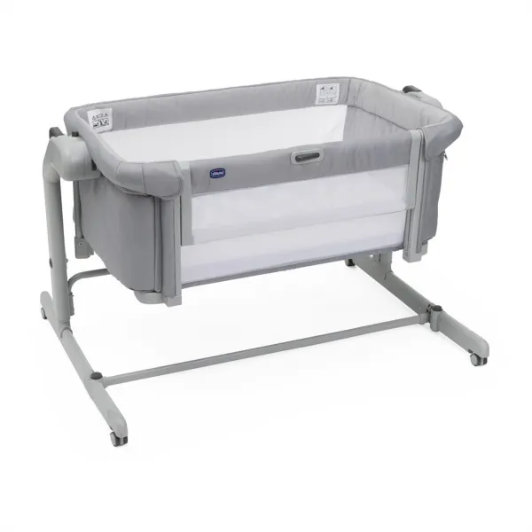 Chicco Postieľka Next2Me Magic Evo - Grey Mist