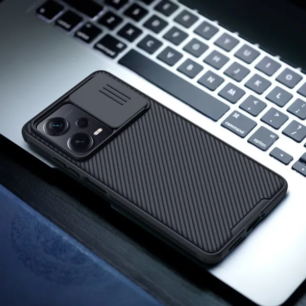 Nillkin CamShield PRO Kryt pre Xiaomi Redmi Note 12 Pro+ 5G, Čierny