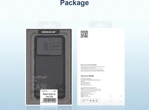 Nillkin CamShield PRO Kryt pre Xiaomi Redmi Note 12 Pro+ 5G, Čierny