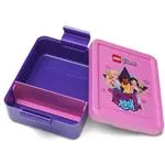 OEM Box desiatový 20 x 17,3 x 7,1 cm + fľaša 390 ml, PP + silikón LEGO FRIENDS sada 2diel.