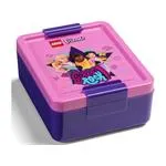 OEM Box desiatový 20 x 17,3 x 7,1 cm + fľaša 390 ml, PP + silikón LEGO FRIENDS sada 2diel.