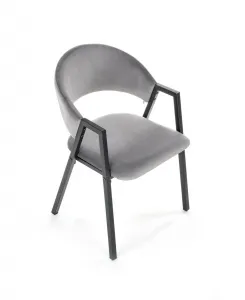 HALMAR Jídelní židle K473 šedá