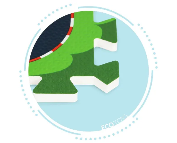 Penová podložka pre deti puzzle mestské ulice cesty trafics
