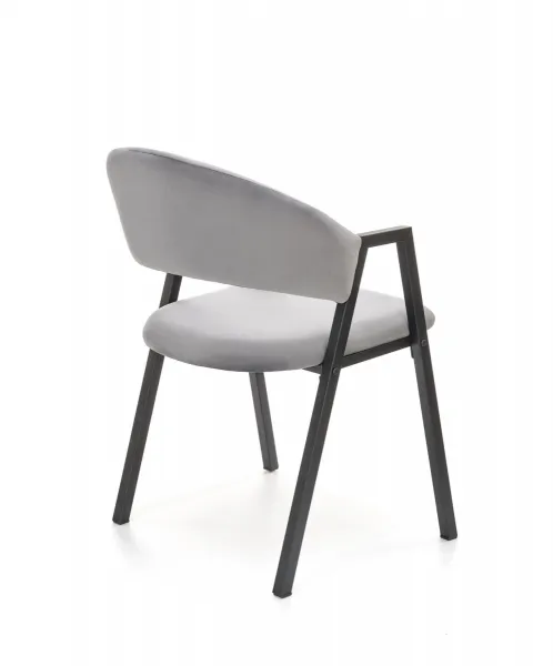 HALMAR Jídelní židle K473 šedá