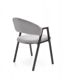 HALMAR Jídelní židle K473 šedá