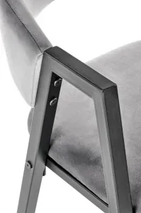 HALMAR Jídelní židle K473 šedá