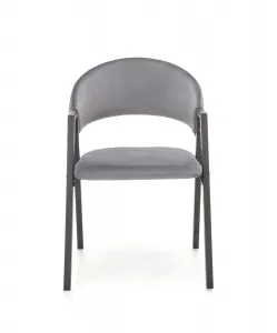 HALMAR Jídelní židle K473 šedá