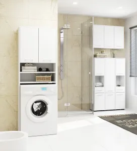 Ak furniture Kúpeľňová skrinka Fin biela