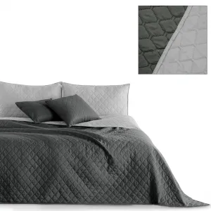 Prikrývka na posteľ DecoKing AXEL strieborná, veľkosť 170x270