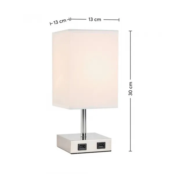 Stolná lampa ZIBOL, V: 13cm