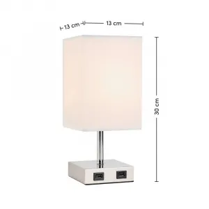 Stolná lampa ZIBOL, V: 13cm