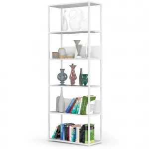 Ak furniture Regál LOFT 70 cm bílý