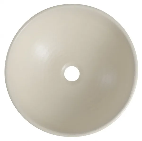 SAPHO - ATTILA keramické umývadlo, priemer 43cm, slonová kost DK005