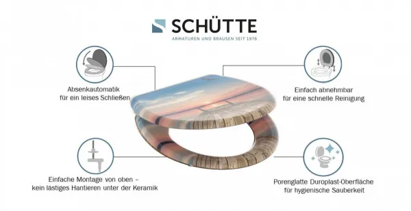 Schütte SUNSET SKY | Duroplast, Soft Close