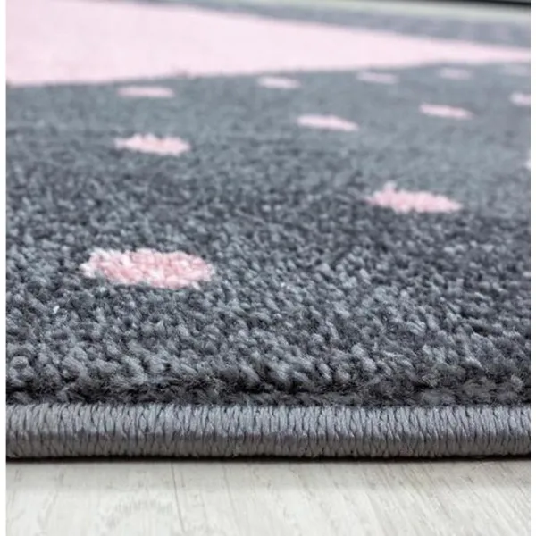 Ayyildiz koberce Detský kusový koberec Bambi 830 pink kruh - 120x120 (priemer) kruh cm