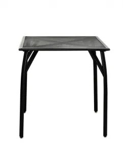 Záhradný kovový stôl ZWMT-70R - 72 x 70 x 70 cm
