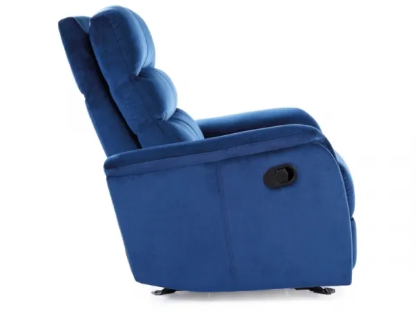 Signal Relaxačné kreslo Jowisz VELVET Farba: Modrá