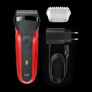 Braun Series 3 300 červená