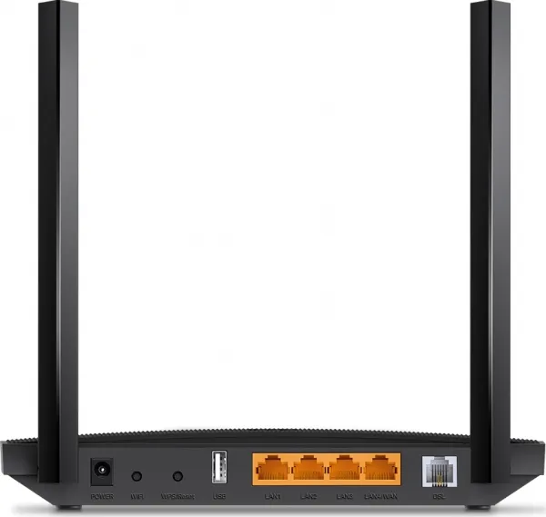 TP-Link Archer VR400 OneMesh WiFi5 VDSL/ADSL router (AC1200, 2,4GHz/5GHz, 3xGbELAN, 1xGbELAN/WAN,1xRJ11,1xUSB2.0)