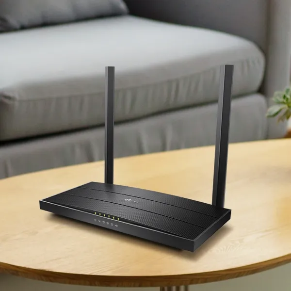 TP-Link Archer VR400 OneMesh WiFi5 VDSL/ADSL router (AC1200, 2,4GHz/5GHz, 3xGbELAN, 1xGbELAN/WAN,1xRJ11,1xUSB2.0)