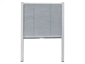 Livarno home Tepelnoizolačná plisovaná žalúzia na strešné okná Velux, 49,3 x 94 – 116 cm (biela)