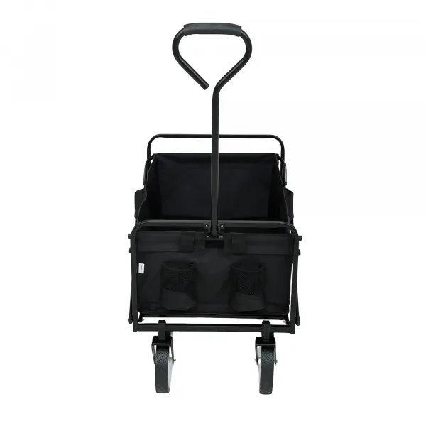 Ak furniture Zahradní vozík TYRS 145L černý
