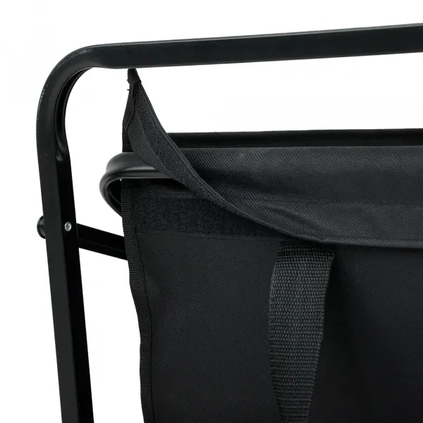 Ak furniture Zahradní vozík TYRS 145L černý