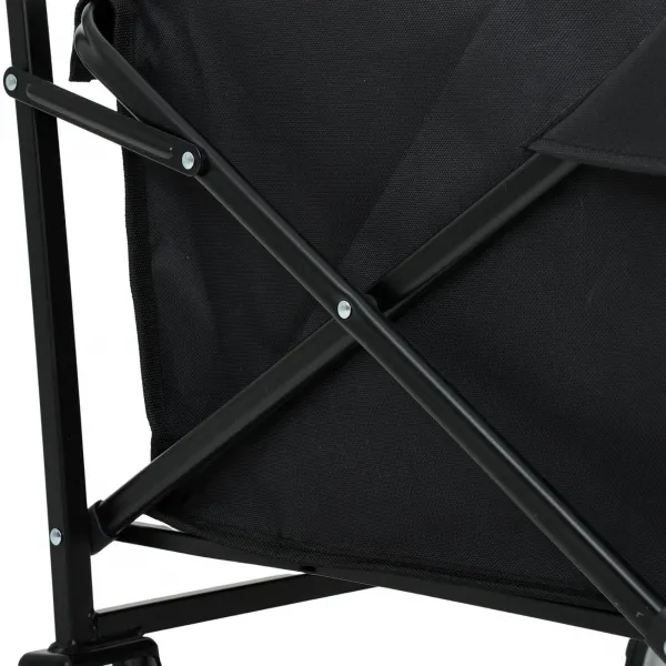 Ak furniture Zahradní vozík TYRS 145L černý