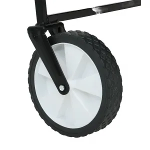 Ak furniture Zahradní vozík TYRS 145L černý