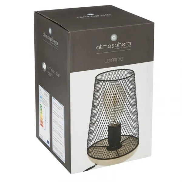 ATMOSPHERA Drôtená nočná lampa Zely 23 cm