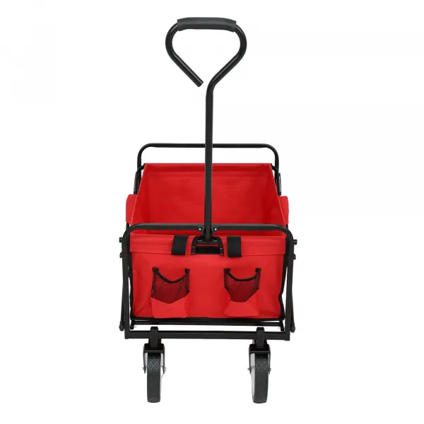 Ak furniture Zahradní vozík TYRS 145L červený