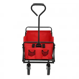 Ak furniture Zahradní vozík TYRS 145L červený