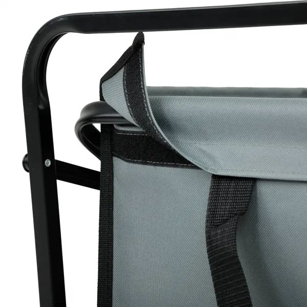 Ak furniture Zahradní vozík TYRS 145L šedý