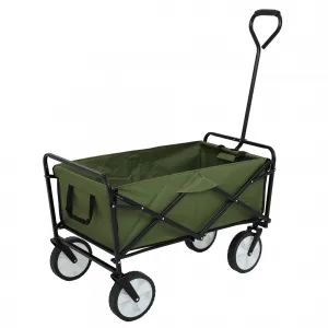 Ak furniture Zahradní vozík TYRS 145L zelený