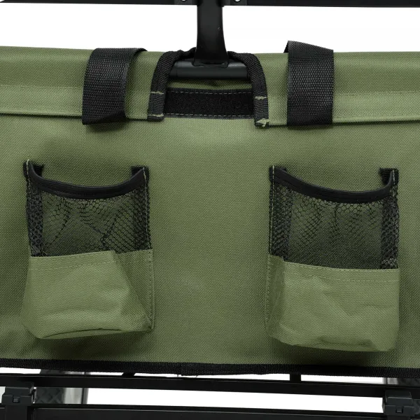 Ak furniture Zahradní vozík TYRS 145L zelený